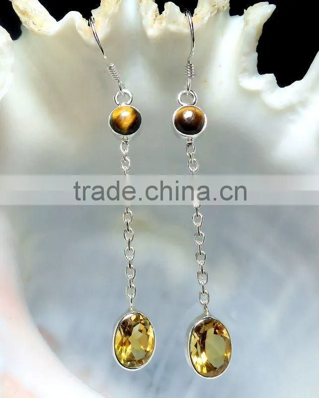 Amethyst Bezel Earrings, gemstone jewelry, silver jewelry