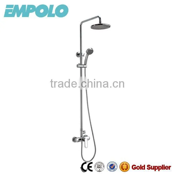 Bathroom Solid Brass Wall Mounted Rainfall Shower Mixer 86 4601