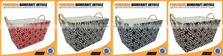 multi-purpose trapezoidal home clothes storage basket