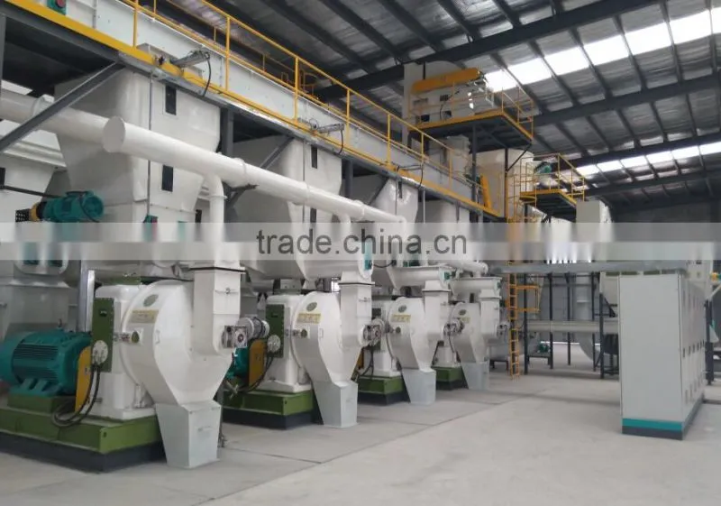 YONGLI biomass wood pellet plant making machine