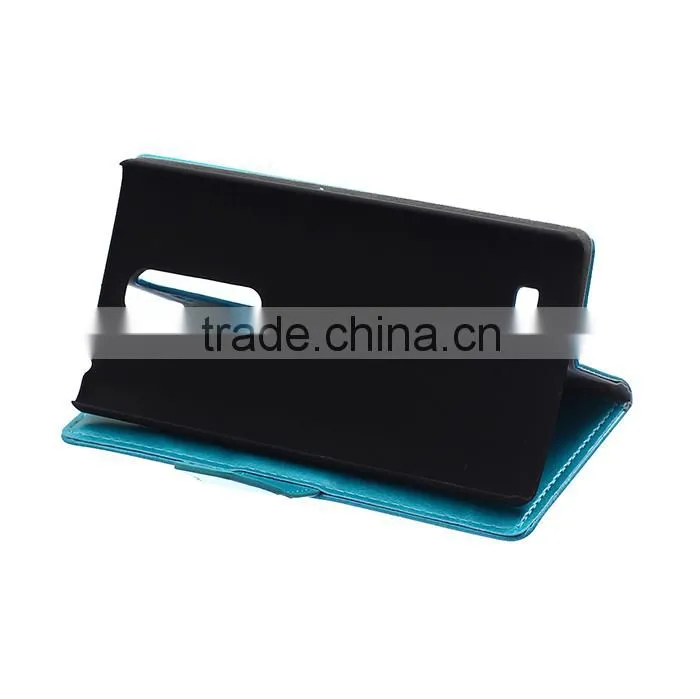 Wholesale Flip Cover Leather Case For LG AKA F520 ,For LG AKA F520 Book Cover Stand Case