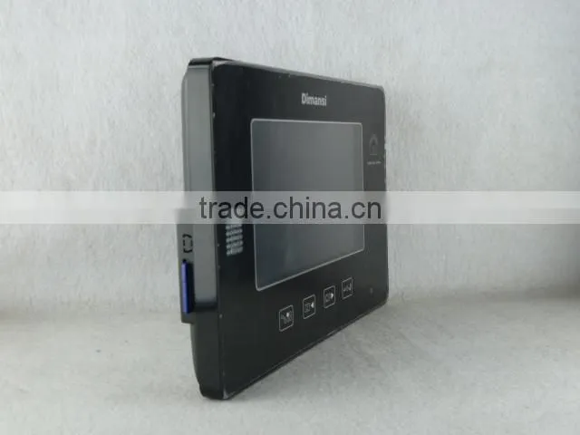 7" TFT door phone video entry system apartment video door phone system video home security alarm