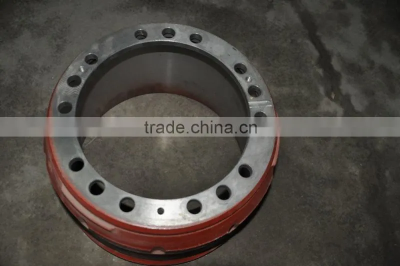 Heavy truck parts hot sales for Howo WG9231342006 brake drum