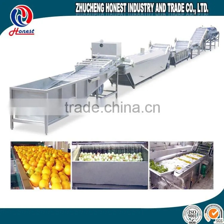CE Approved potato brush washer equipment