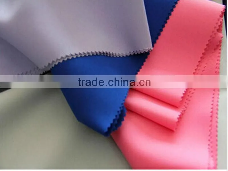 custom colorful polyester taffeta fabric for dress/taffeta fabric for cloth