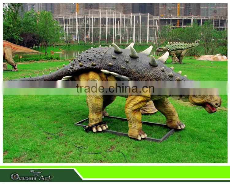 Outdoor Playground Decoration Animatronic Dinosaur Commodity