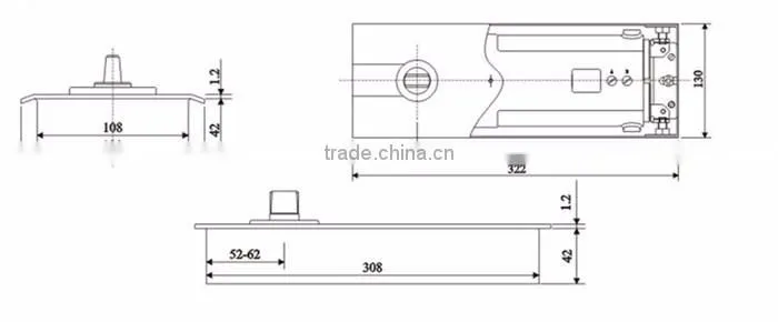 Excellent Quality Good Price Floor Spring Pivot Door Closer