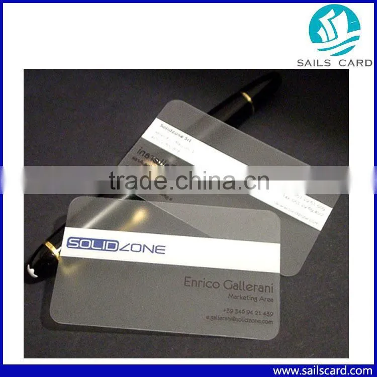 High Quality Transparent Inkjet Pvc Card