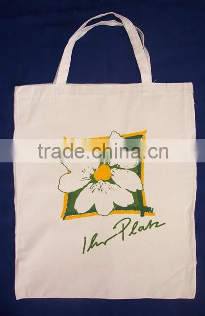 2015 hot sale custom design printed canvas tote bag