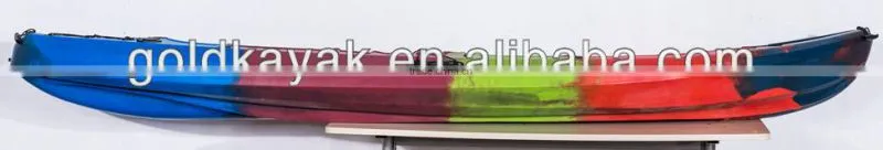 plastic three person kayak family kayak high quality