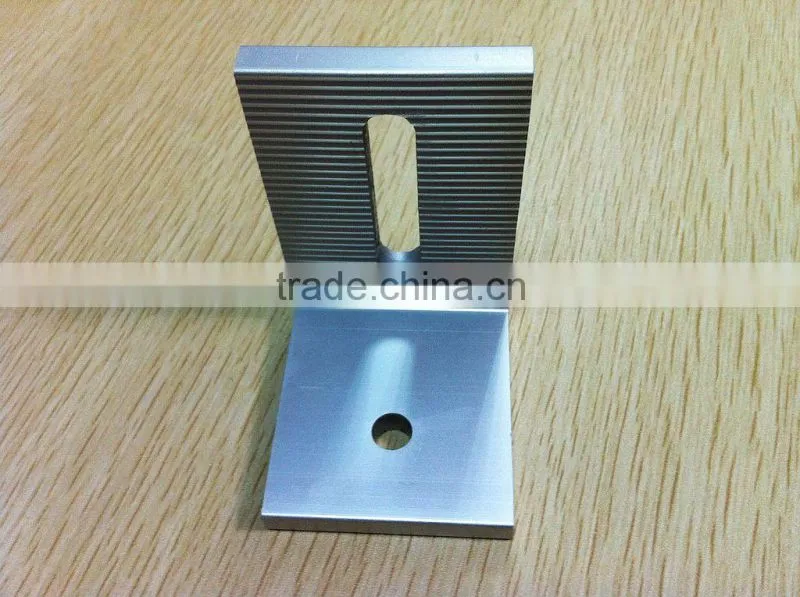 6063 T5 silver anodized solar frame accessories aluminium profile