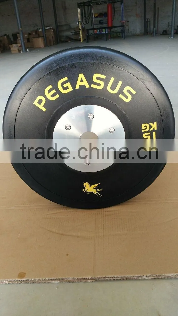 Crossfit 10kg green competition bumper plates