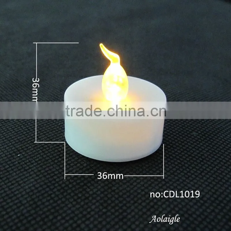 Blue Color LED candle with moving flame