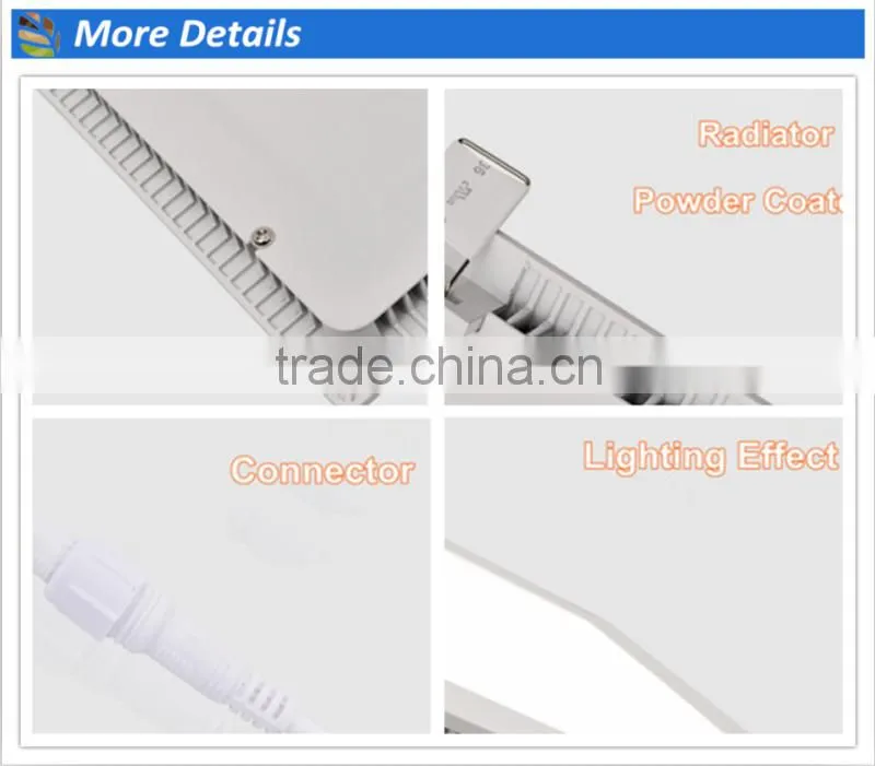 2016 Slim high lumen wide voltage input led light panel led panel kitchen light