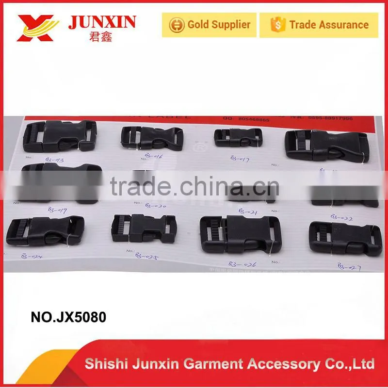 2015 plastic buckle quick release belt buckle