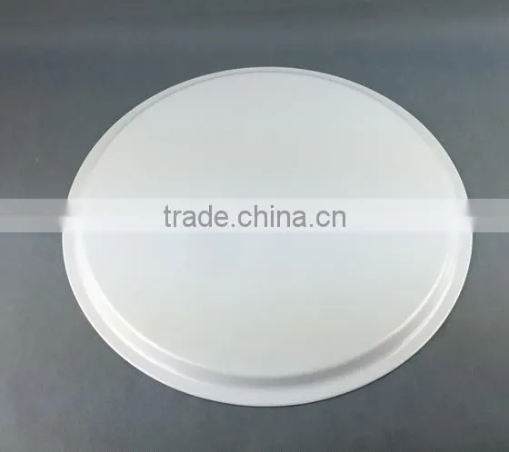 Alibaba China round solid plastic serving tray dinner plate