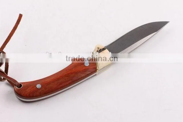 OEM 440 small fixed blade knife full tang structure