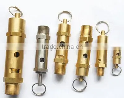 Brass safety valve