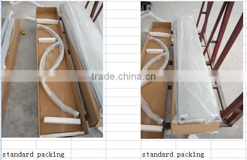 2015 hot sales items, simples design aluminum shower screen in competitived price