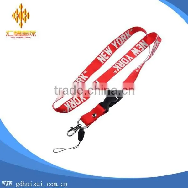 Sport whistle polyester lanyard