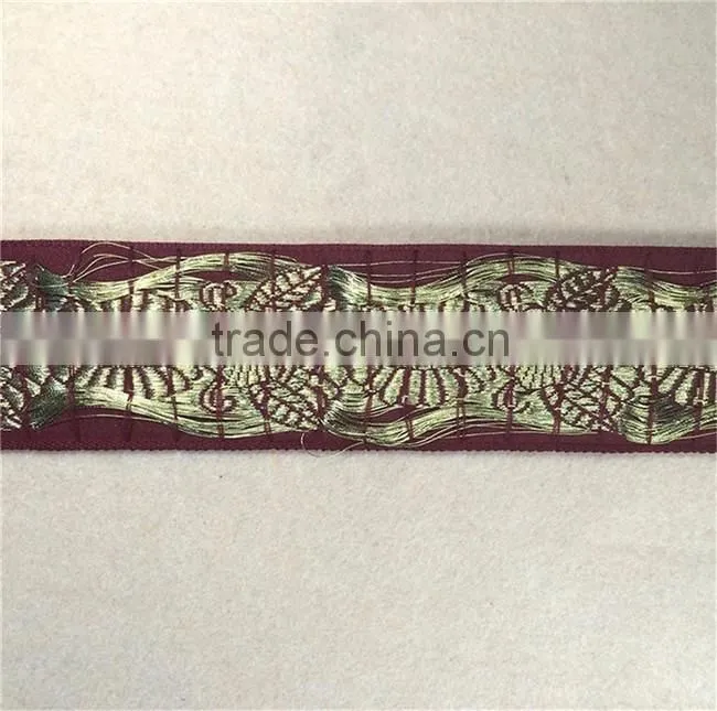 2016 Factory Wholesale Jacquard Ethnic Ribbon Trim