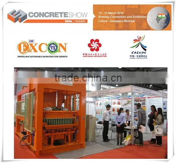 block machine manufacturer QTY8-15 automatic cinder block machine