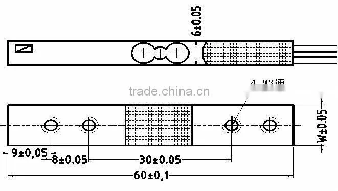 Single Point Weighing Aluminum Load Cell