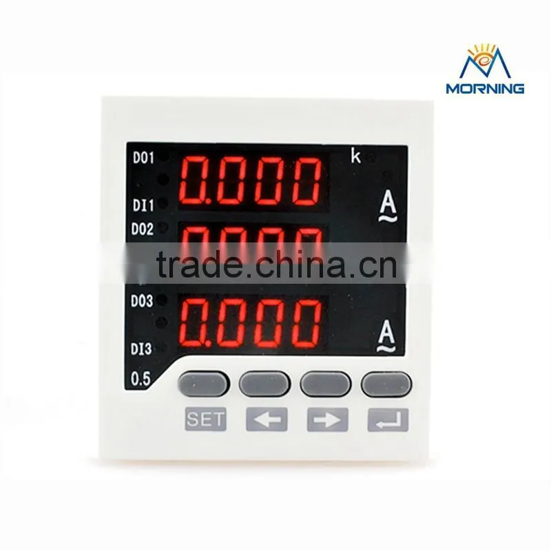 Types ammeters Manufacturers three phase digital Current meter