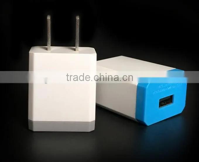 High quality fast charging mini portable 5v 1a usb wall charger travel charger