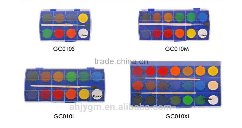 8/12/21 with Brush Colors Superior Quality Water Color /tempera colours/water painting color
