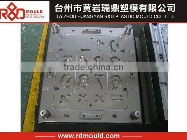 plastic toy number mould