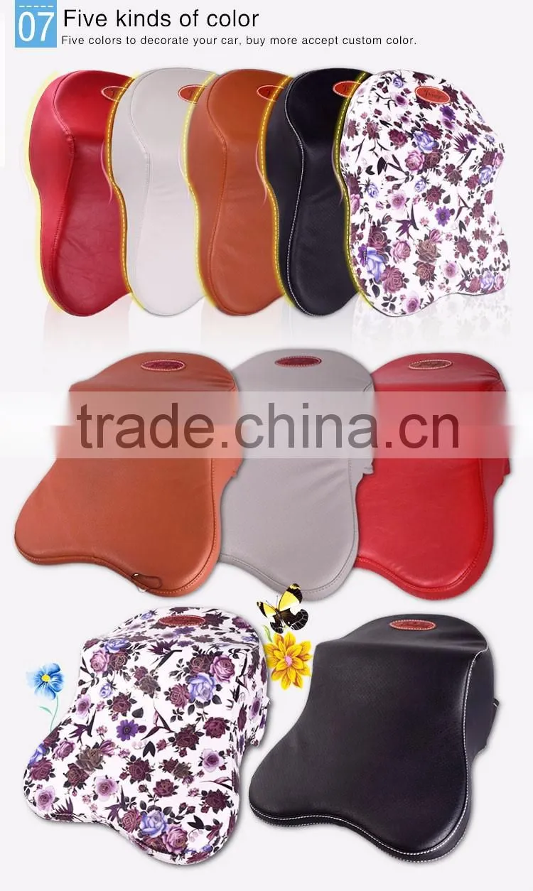 Auto decoration memory foam car headrest neck pillow