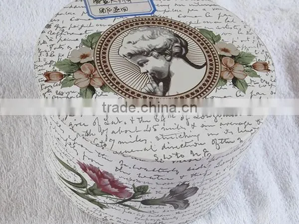 Large Round Shape Paper Hydrangea Pedals Flower Gift Box Party Wedding Favor Gray Boxes