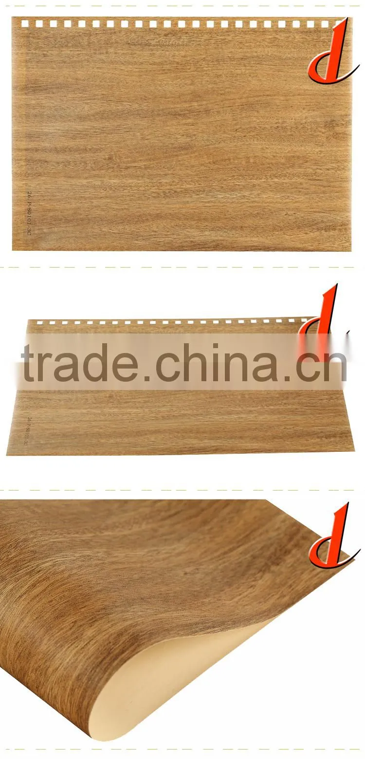 rigid anti scratch resistant perforated pvc floor film