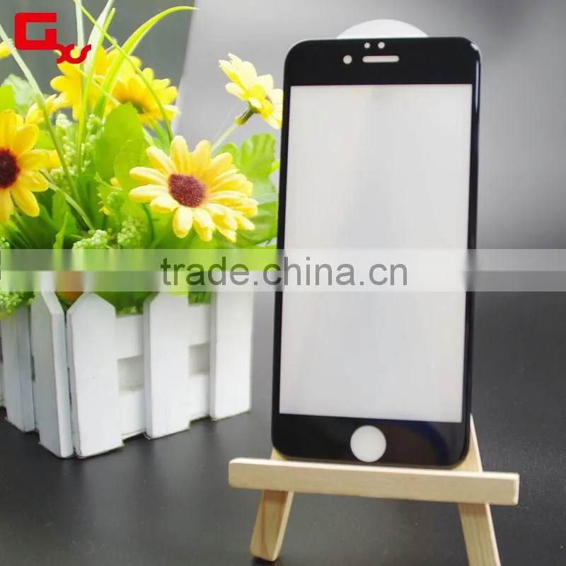 For iphone 6s Plus Tempered Glass 3D Full Cover Curved Glass 9H Hardness Explosionproof Anti-Shock Screen Protector