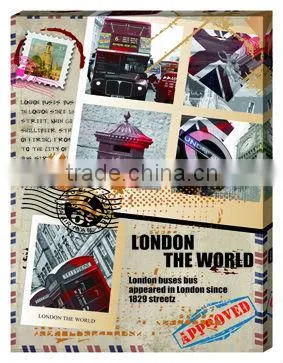 Famous London Bus canvas paintings