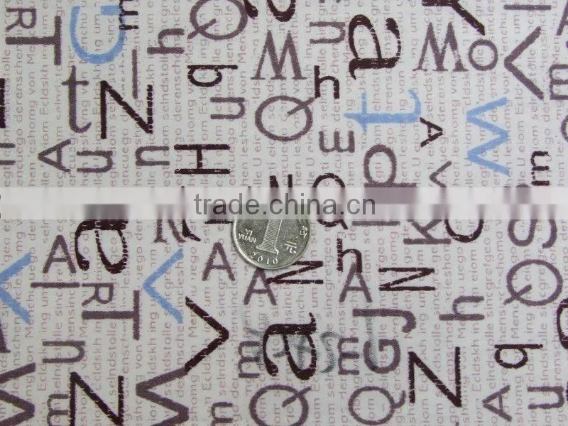 100% Cotton Printed Twill Fabric For Garment