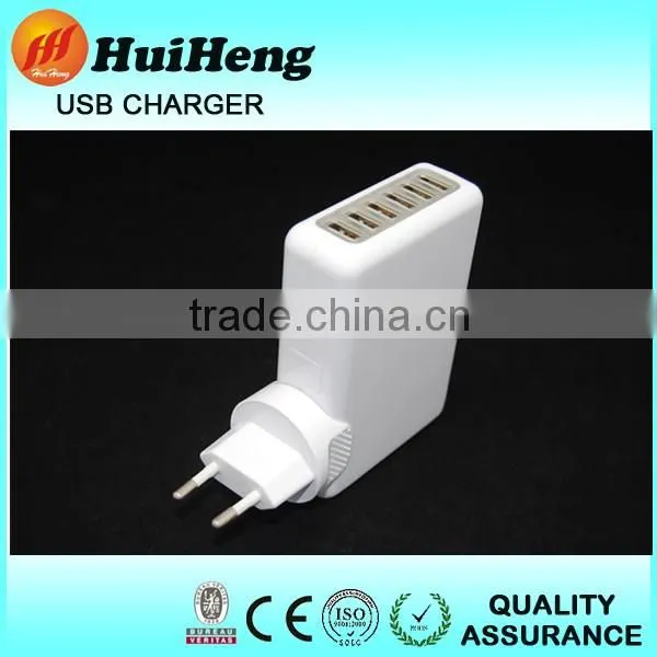 5a 6 Port usb wall adapter usb wifi adapter
