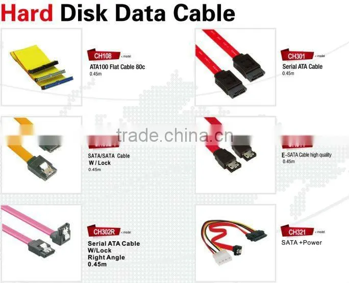 ATA100 80c With High Quality Flat cable
