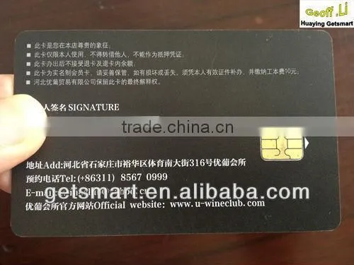 Quality SLE Chip Contact IC Card