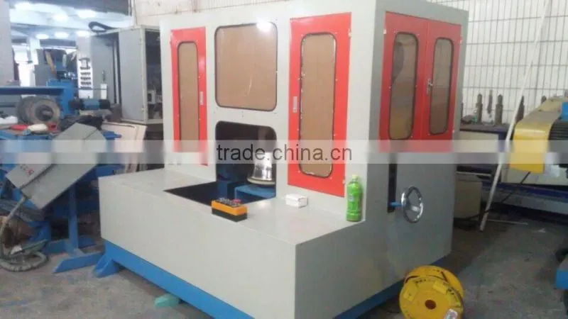 automatic stainless steel cookware utensil outside polishing machine