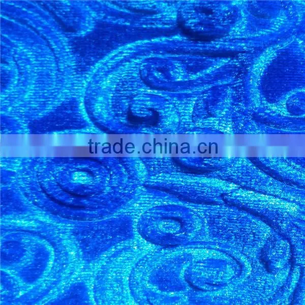 pressed knitting korean velvet for home textile