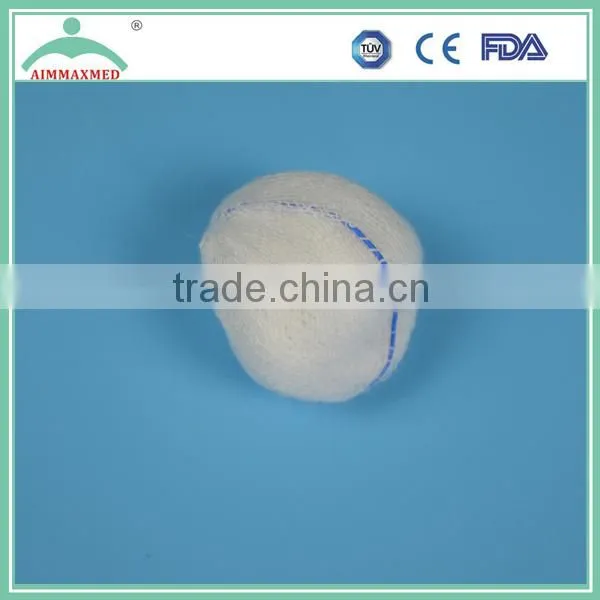 Medical absorbent medical cotton ball,surgical gauze ball,peanuts with x-ray