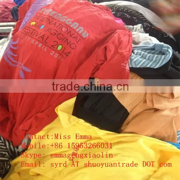 Top quality male clothes/shirts secondhand clothing