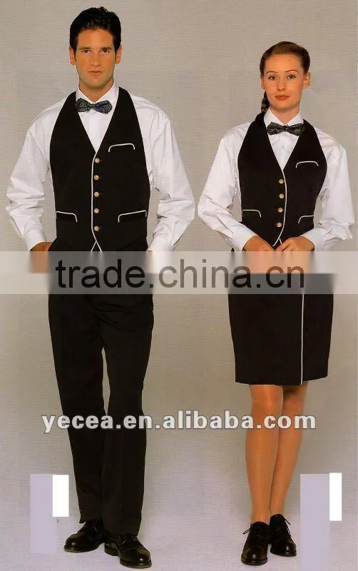 waiter uniform/bar unifrom