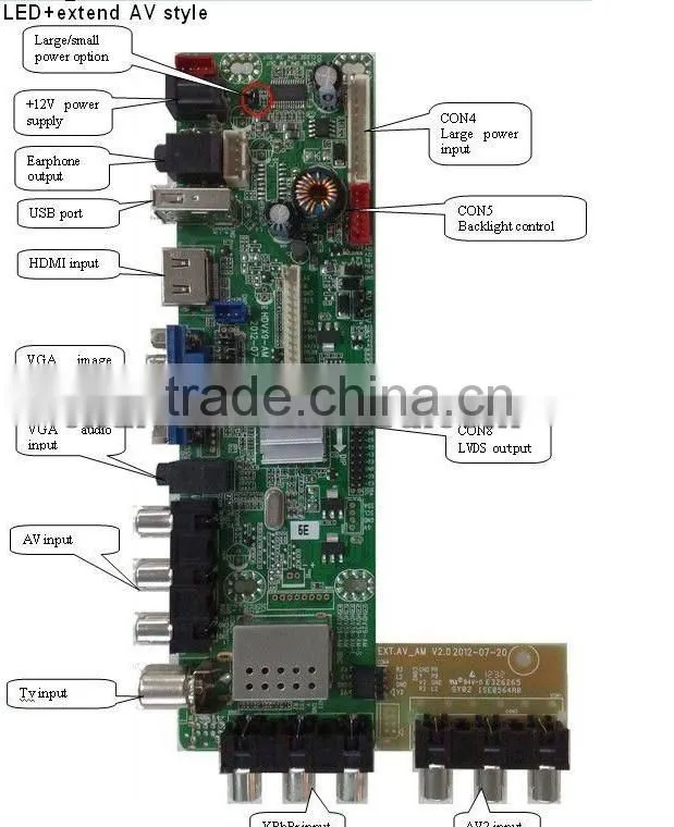 2014 Wholesale Hisense LED TV Motherboard