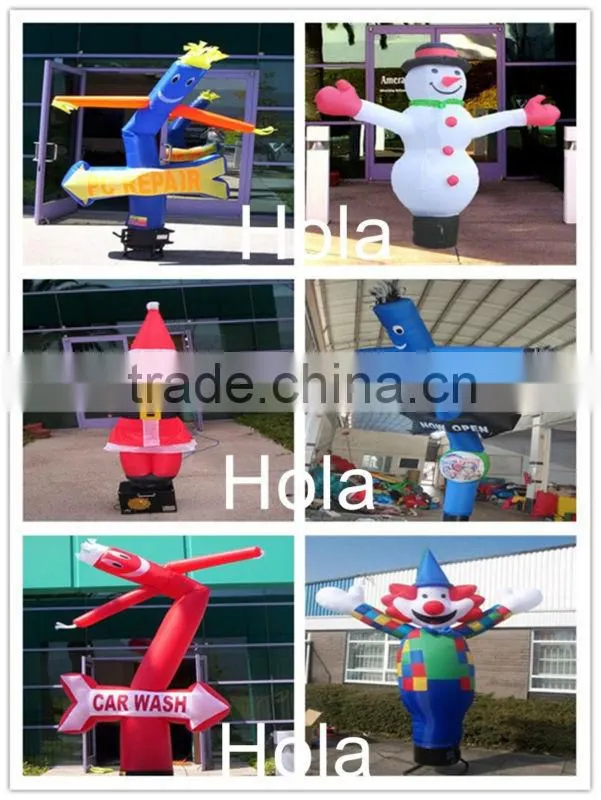 Snowman advertising inflatable air dancers