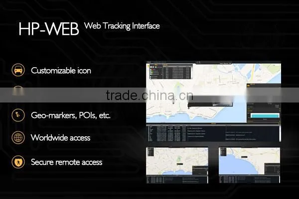 Personal GPS Tracker and Voice communicator, extended battery lifetime, SMS alerts and Email alerts - Mod HPTRACKERXV