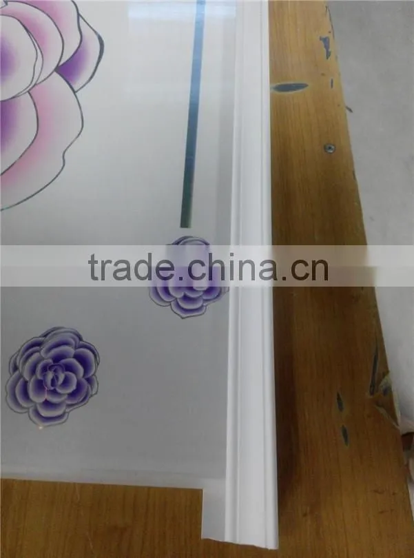 PVC corner jointers in ceiling tiles