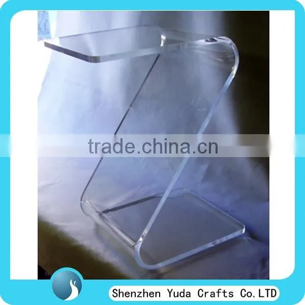 Wholesale Price Clear Perspex End Table Sofa Table Acrylic Waterfall Table